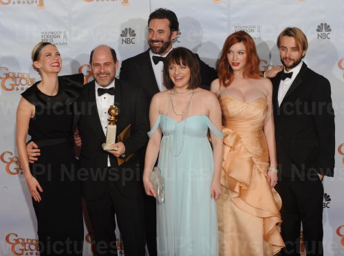 Mad Men win Best TV Drama at the 67th annual Golden Globe Awards