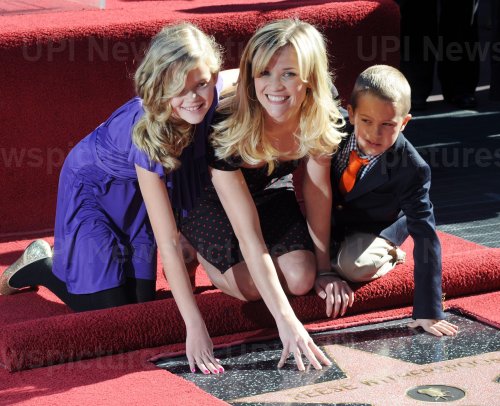 Reese Witherspoon receives star on Hollywood Walk of Fame in Los Angeles